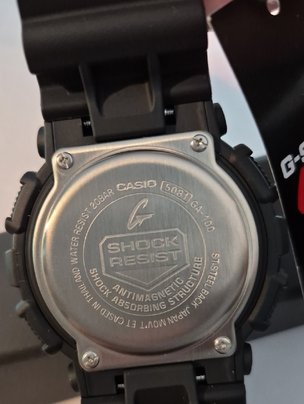 Casio G-Shock Matte Black Analog-Digital Watch - Picture 4 of 7